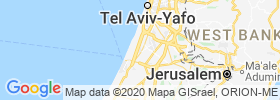Yavne map